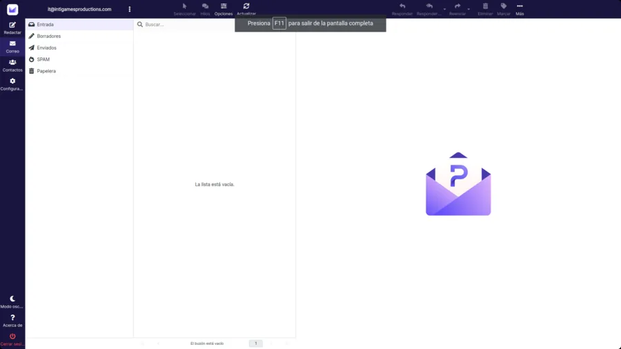 Inti Webmail
