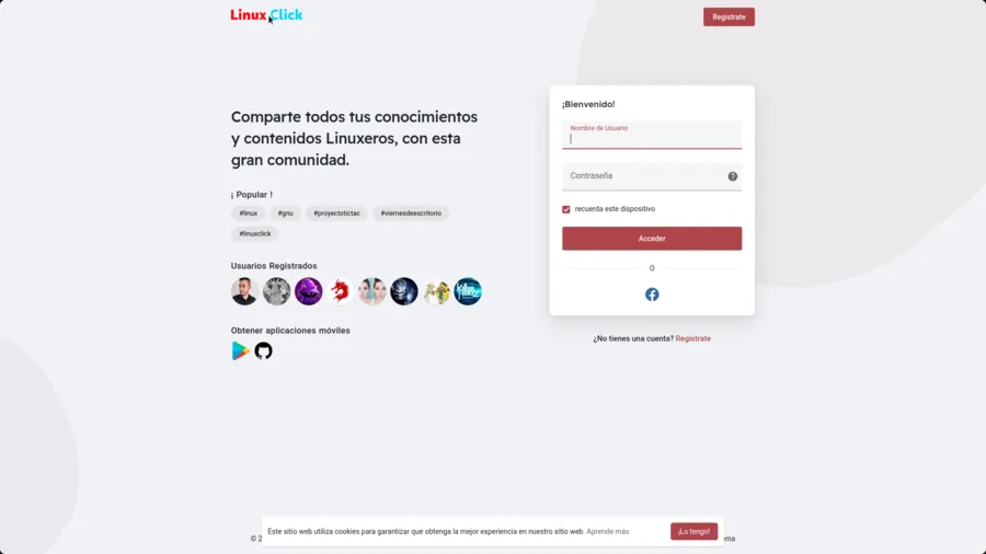 Red Linux Click